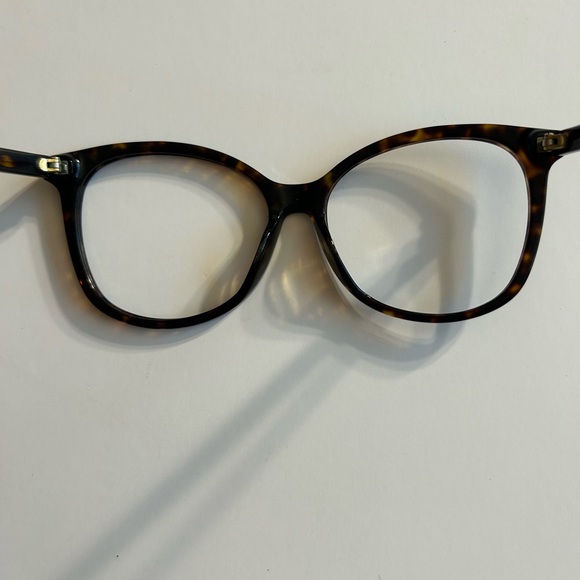 COACH DARK TORTOISE EYEGLASS FRAMES 57-16-140 3N (512073) - Picture 4 of 7